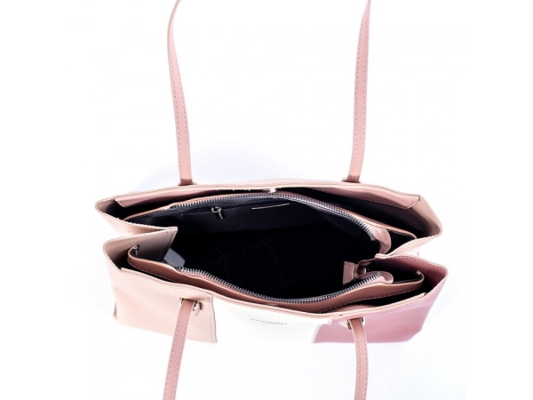 Дамска елегантна чанта розова 6939-3 David Jones