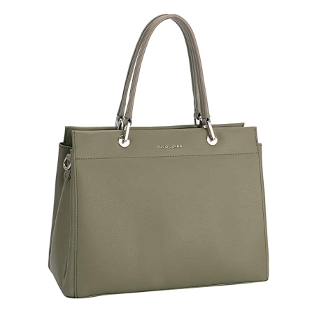 Дамска елегантна чанта зелена CM6545 David Jones