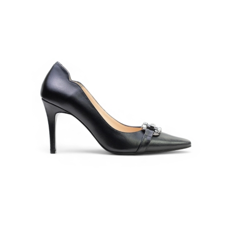 Дамски елегантни обувки черни 271-10 Angelina Ricci