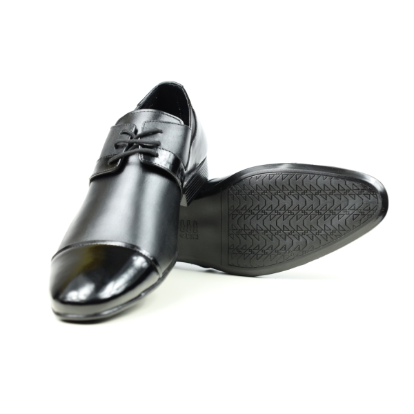 Мъжки елегантни обувки черни 525