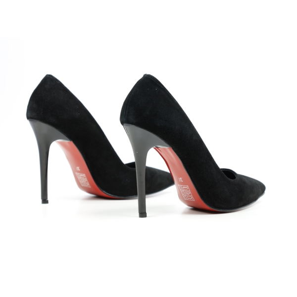 Дамски елегантни обувки черни 178-43