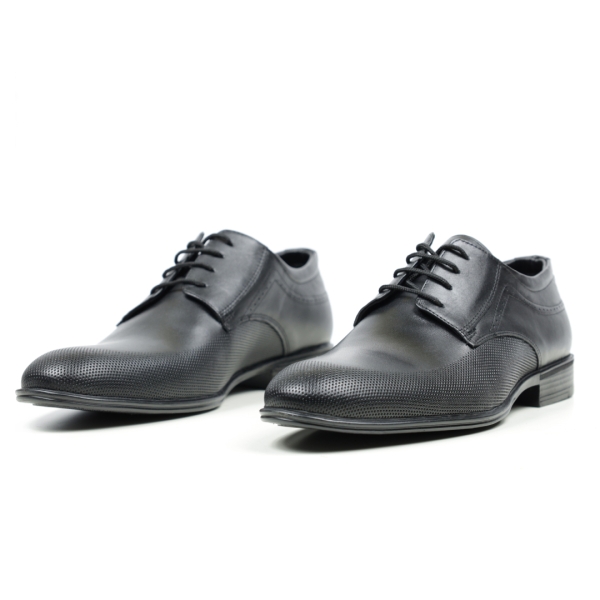 Мъжки елегантни обувки черни 2098Н