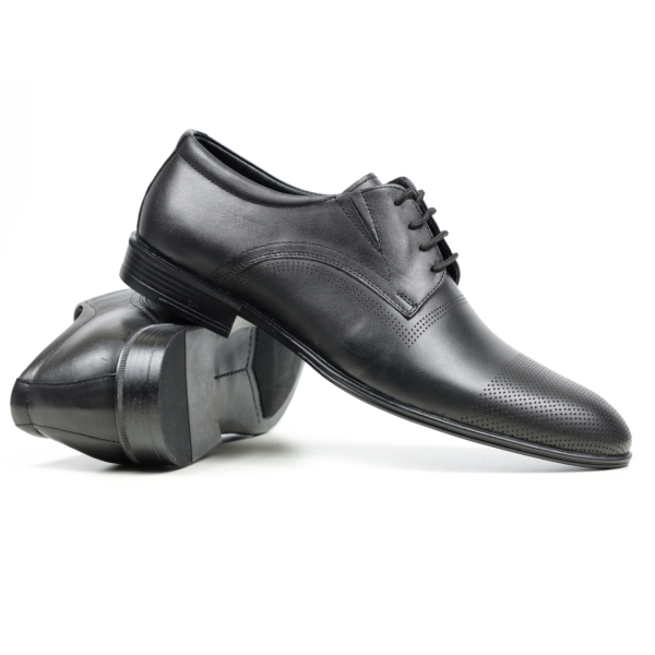 Мъжки елегантни обувки черни 2123