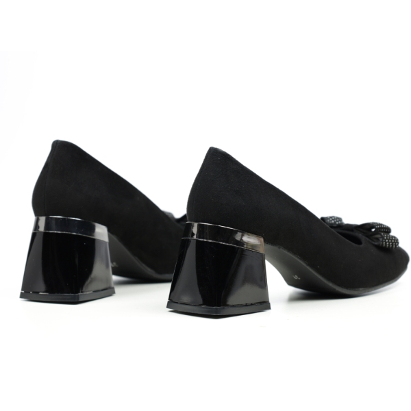 Дамски елегантни обувки черни 1297