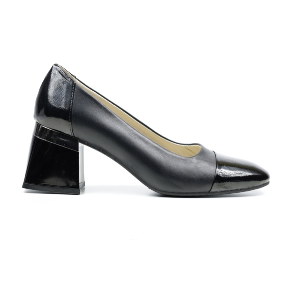Дамски елегантни обувки черни 1299/6-40