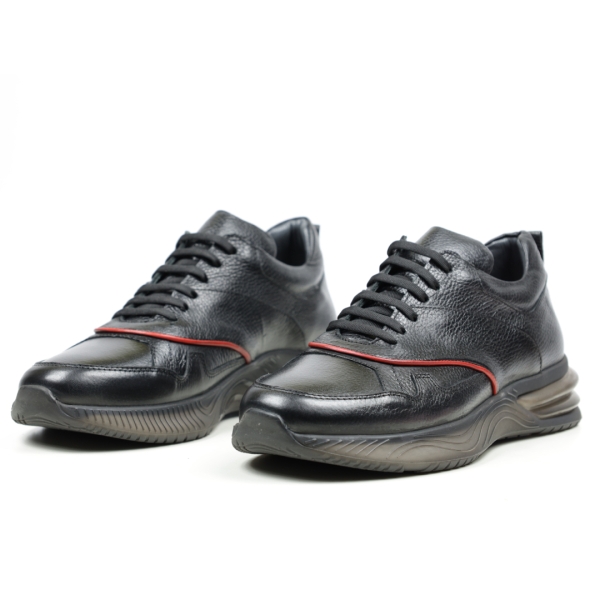 Мъжки спортни обувки черно с червено Alfa314