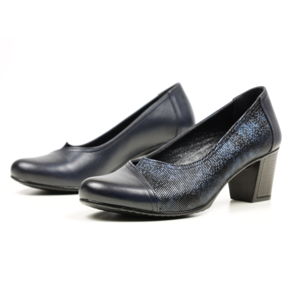 Дамски ежедневни обувки тъмно сини 11-315-2-12