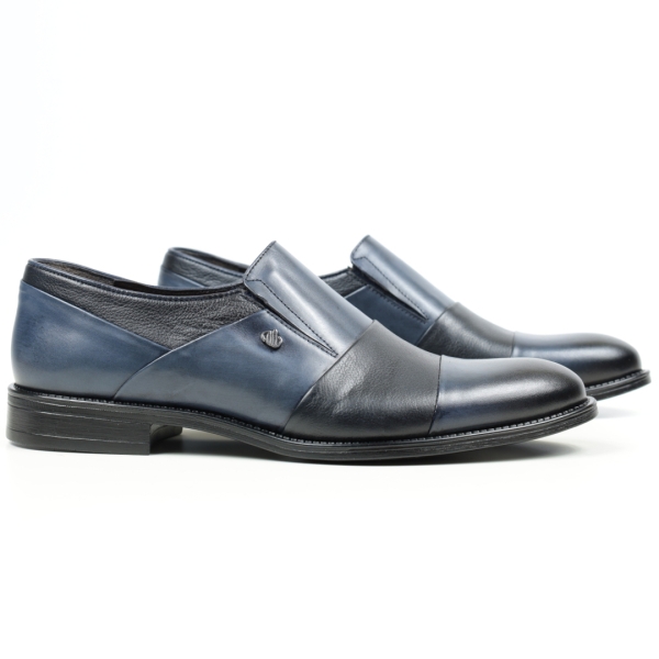 Мъжки елегантни обувки сини 17184