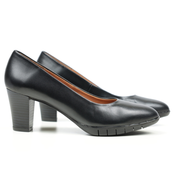 Дамски елегантни обувки черни 52/100GS Modabella