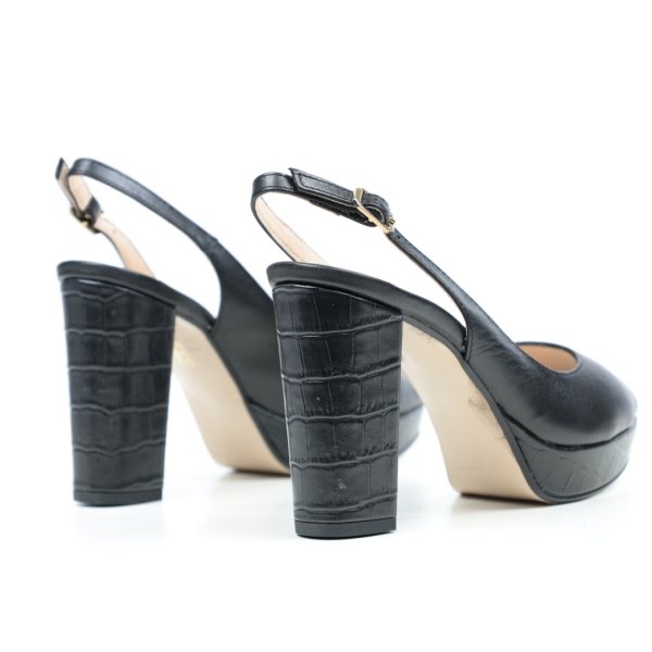Дамски елегантни сандали черни 5553 H-451 Patricia Miller