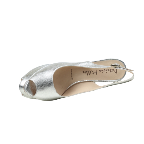 Дамски елегантни сандали в сребро 5553 H-451 Patricia Miller