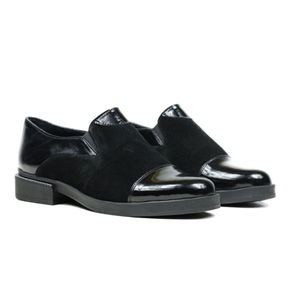 Дамски ежедневни обувки черни 10-116-301-501