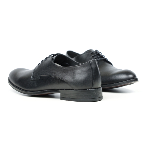 Мъжки елегантни обувки в черно 1200 Baerchi