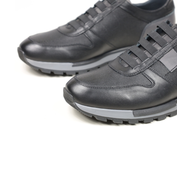 Мъжки спортни обувки черни 1454