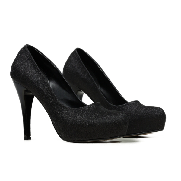 Дамски елегантни обувки черни 83