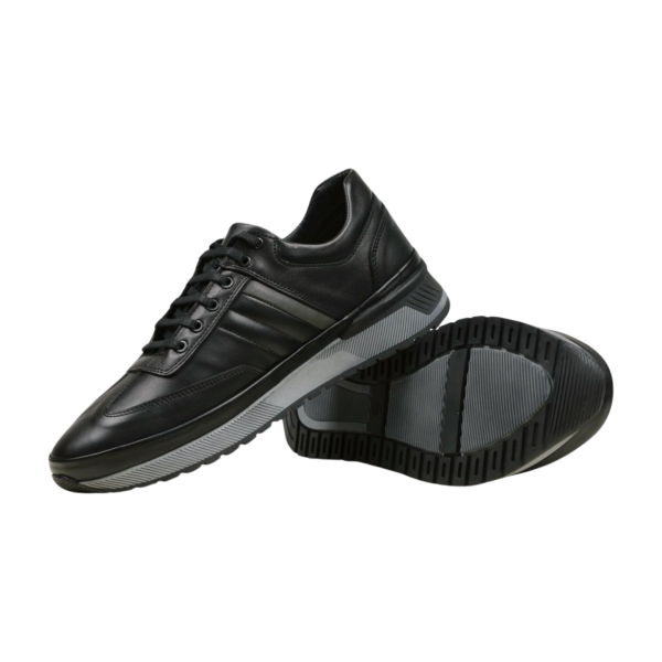 Мъжки спортни обувки черни 1028