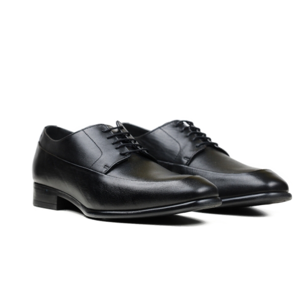 Мъжки елегантни обувки черни 2450 Baerchi