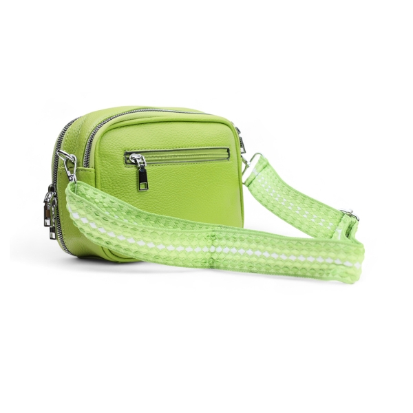 Дамска чанта през рамо зелена 28588