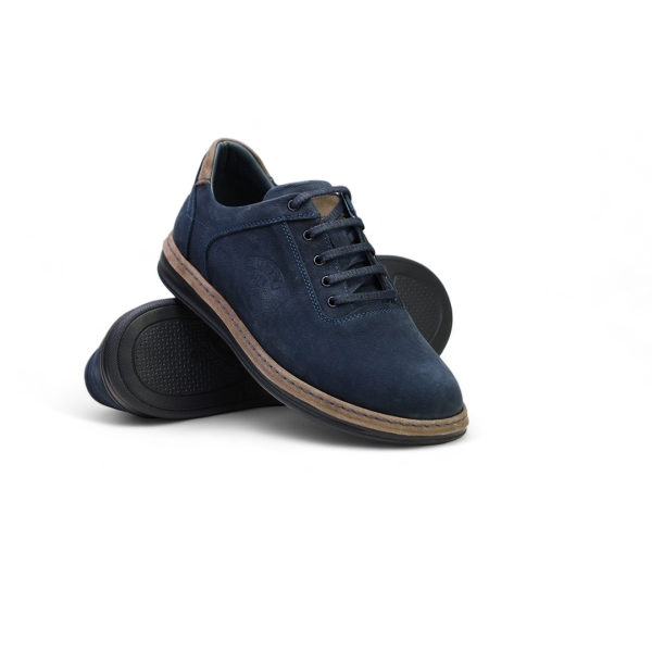 Мъжки ежедневни обувки тъмно сини 91-05-01