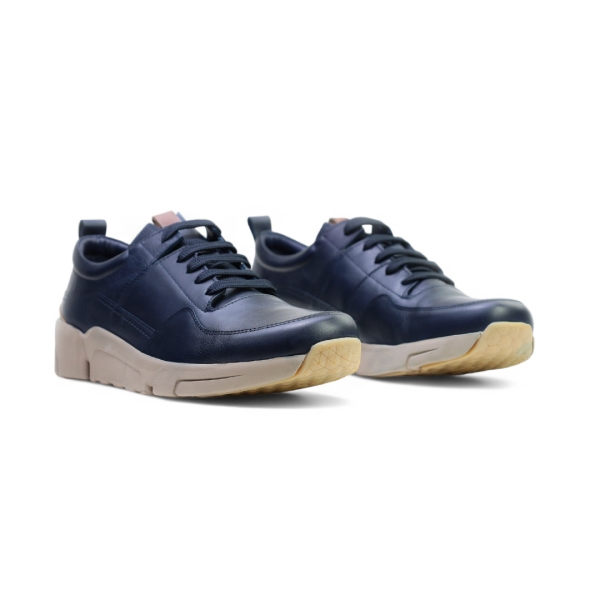 Мъжки ежедневни обувки тъмно сини 4101 Valente Marchesi