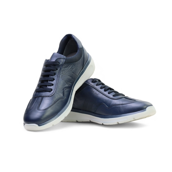 Мъжки спортни обувки тъмно сини 242011 Valente Marchesi