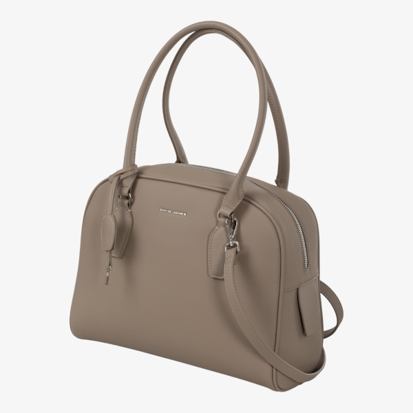 Дамска елегантна чанта тауп CM7748 David Jones