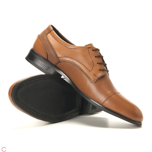 Мъжки елегантни обувки таба E099/B03