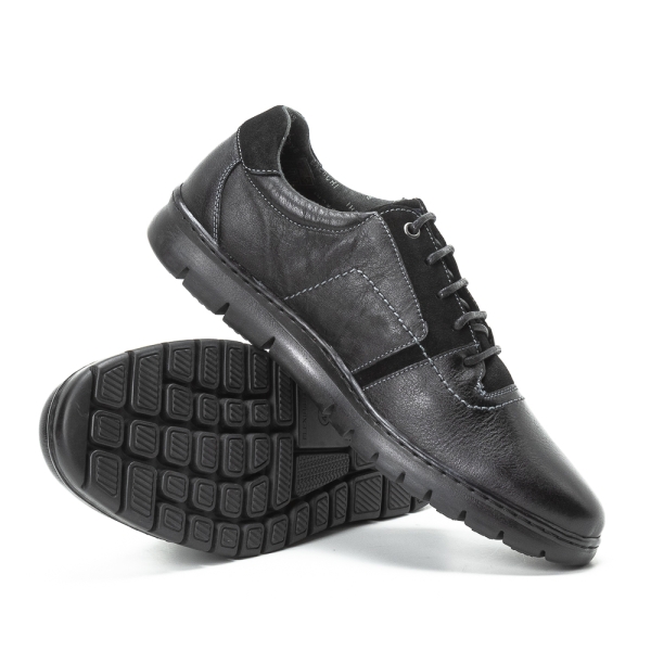 Мъжки ежедневни обувки черни 5310 Baerchi