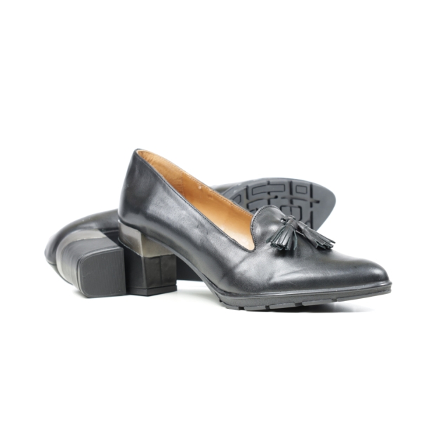 Дамски ежедневни обувки на ток черни 141/1466 GS Modabella