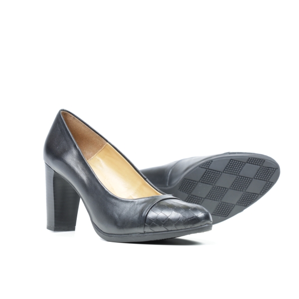 Дамски елегантни обувки на ток черни 28/111GS Modabella