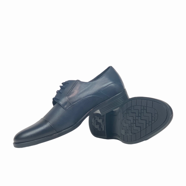 Мъжки елегантни обувки тъмно сини 1851