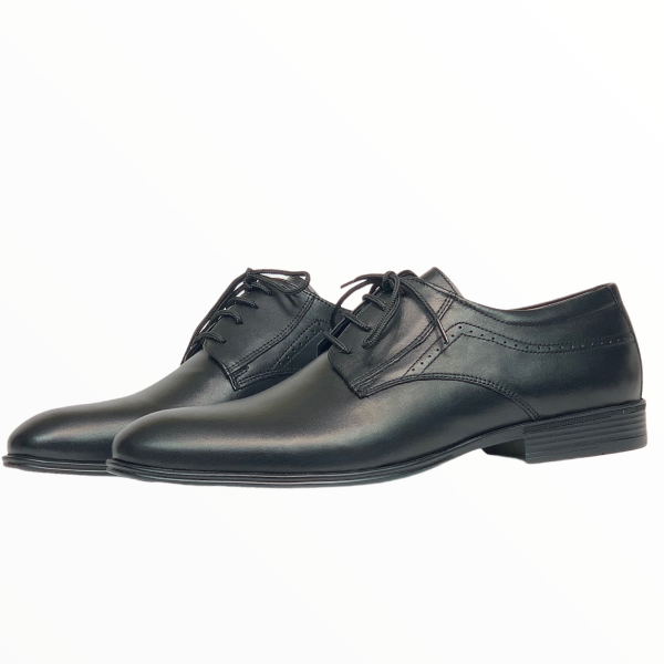 Мъжки елегантни обувки черни 2098