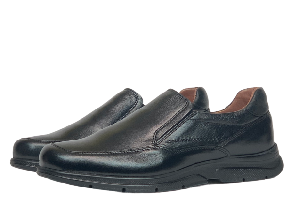 Мъжки ежедневни обувки черни 1251 Baerchi