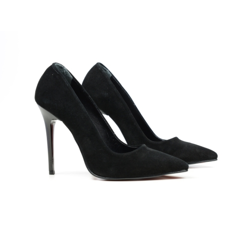 Дамски елегантни обувки черни 178-43