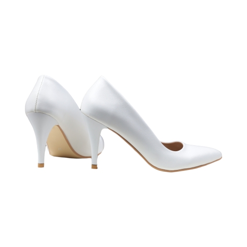 Дамски елегантни обувки в бяло 150