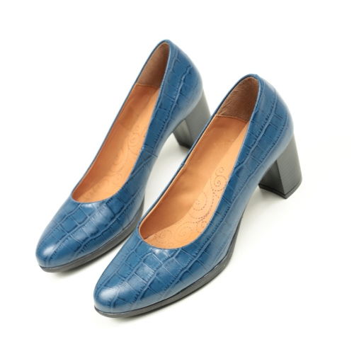 Дамски елегантни обувки сини 12/100 Modabella