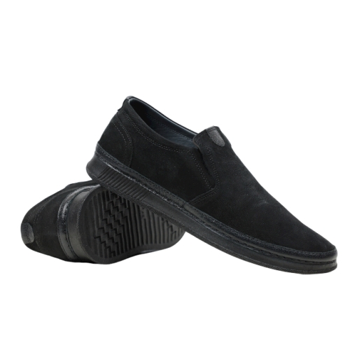 Мъжки ежедневни обувки черни 203-07-14