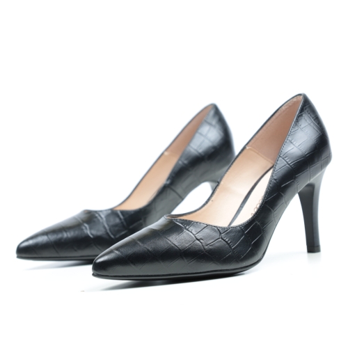Дамски елегантни обувки черни 5530 H-638 Patricia Miller