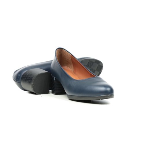Дамски елегантни обувки тъмно сини 19/100GS