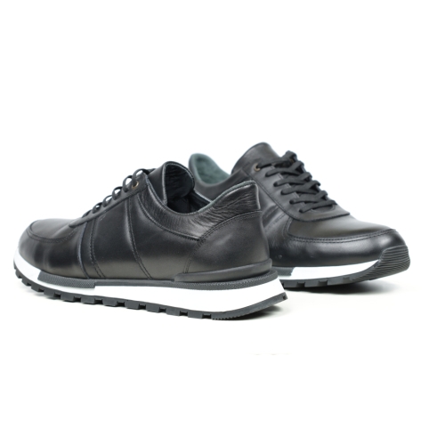 Мъжки спортни обувки черни 1358