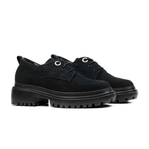 Дамски ежедневни обувки в черно 22141