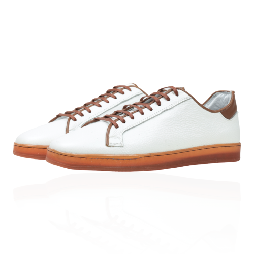Мъжки спортни обувки в бяло 1605