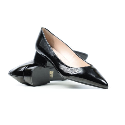 Дамски елегантни равни обувки черни 6026-272 Patricia Miller
