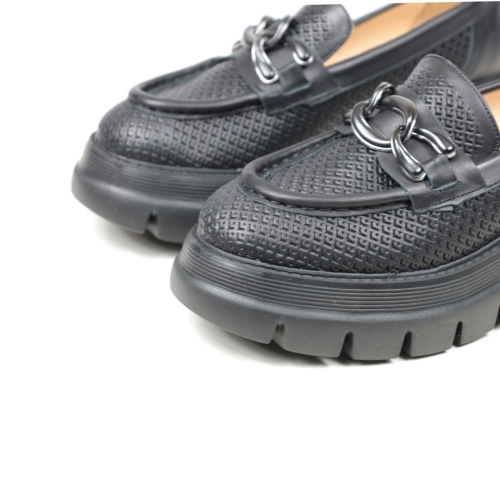 Дамски ежедневни обувки черни 715-61-504
