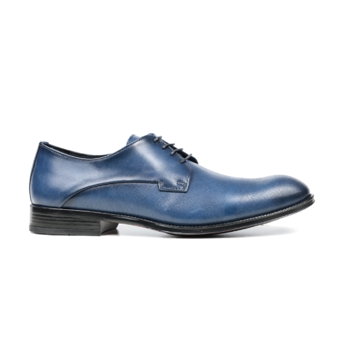 Мъжки елегантни обувки тъмно сини 1202 Baerchi