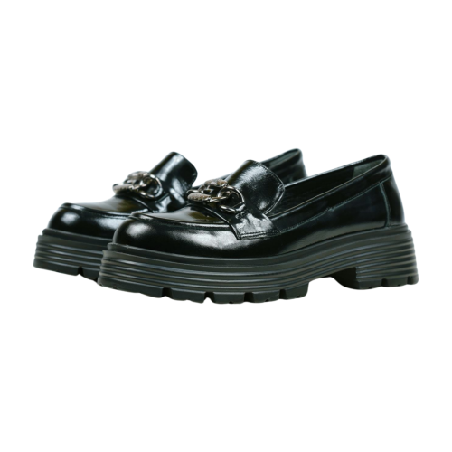 Дамски ежедневни обувки черни 15-404-94-56