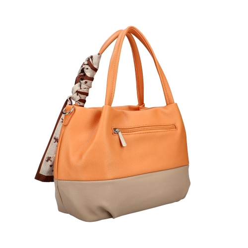 Дамска ежедневна чанта оранжева CM6688 David Jones