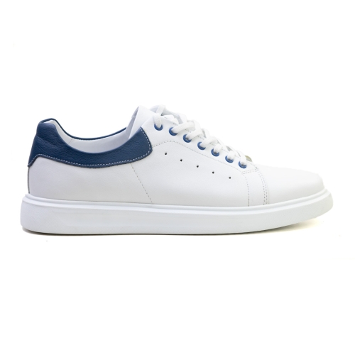 Мъжки спортни обувки в бяло 9125-16-22