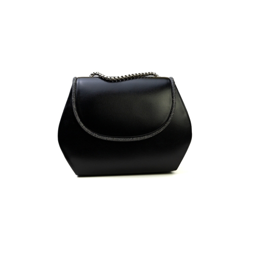 Дамска елегантна чанта черна 488