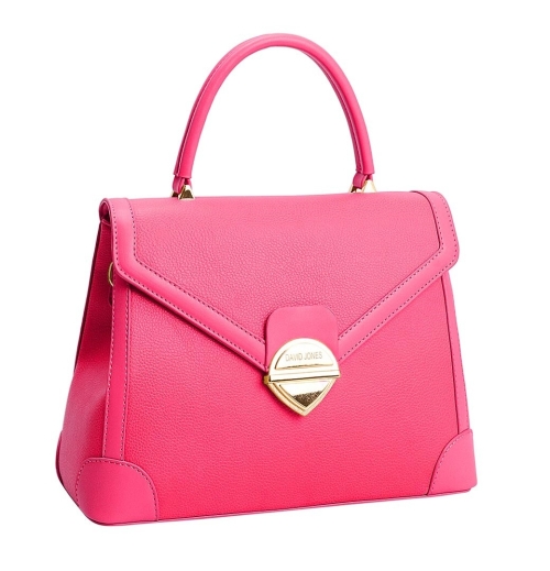 Дамска елегантна чанта розова 7058-1 David Jones
